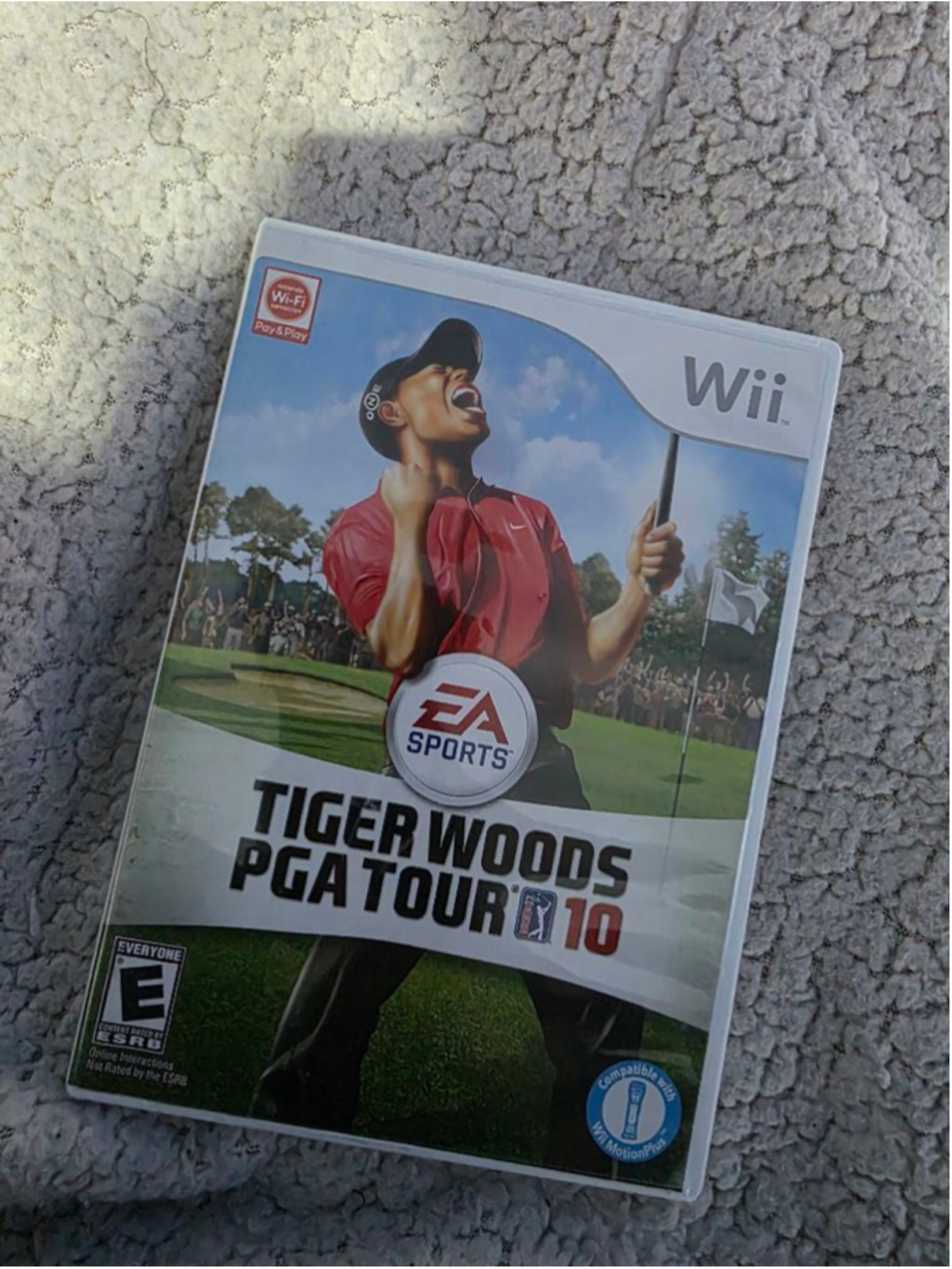 EA Sports Tiger Woods PGA Tour 10 Wii Video Game One Size White Red